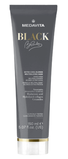 Нейтралізувальна маска для волосся Блек блонді / Medavita EXTRA COOL BLONDE