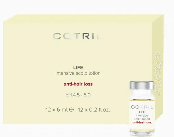Лосьйон проти випадіння волосся COTRIL LIFE - ANTI-HAIR LOSS SCALP LOTION / Cotril