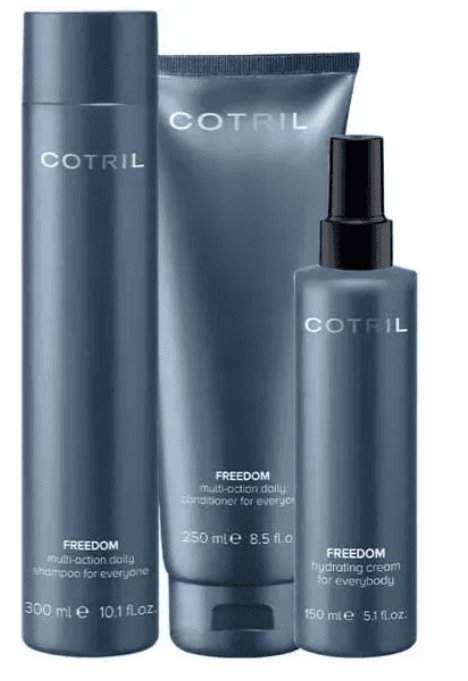 COTRIL FREEDOM - Набір HOME RITUAL (шампунь+кондиціонер+крем для тіла) / Cotril