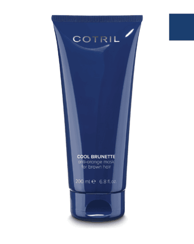 Маска проти помаранчевого кольору для каштанового волосся / Cotril COOL BRUNETTE
