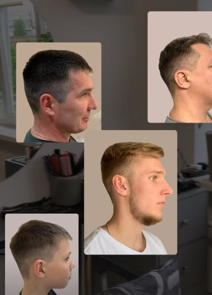 Чоловічі стрижки - результати